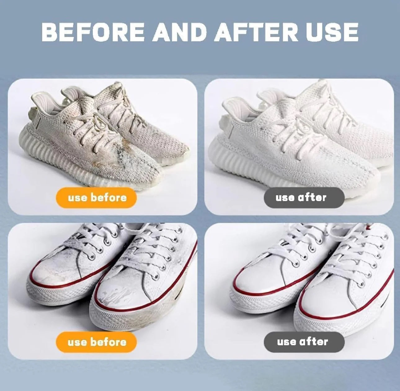 Bring Your Shoes Back to life. 2-in-1 Cleaning Brush with Built-in Soap Dispenser