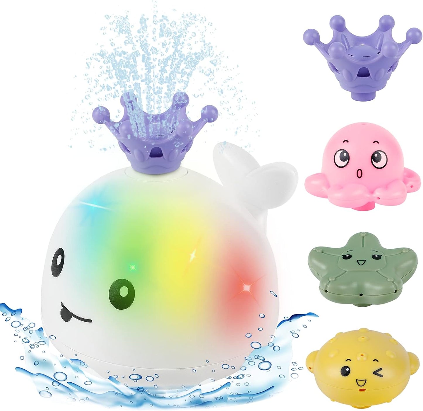 Baby Bath Toy - Whale Shaped