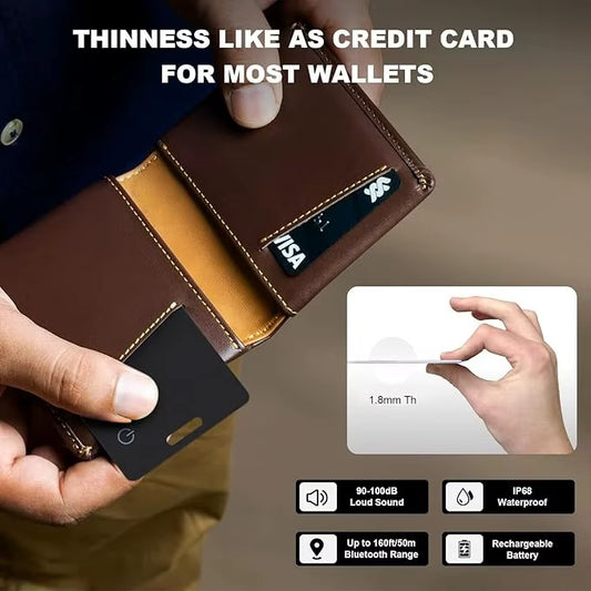 Smart Card Locator – Slim Tracker for Wallets & Luggage