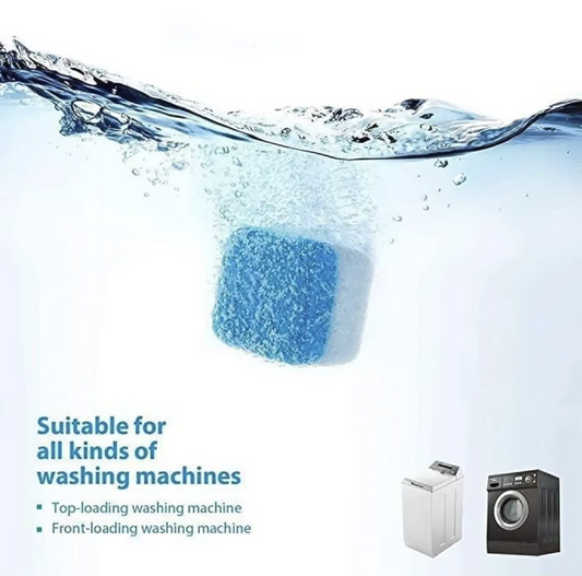 Washing Machine Deep Cleaning Tablets – Eco-Friendly & Powerful