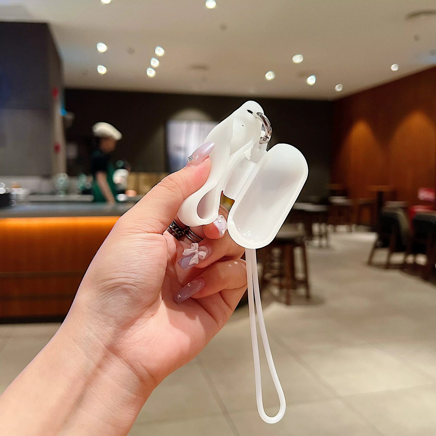 Luxury Neon AirPods 2 Pro Case with Strap – Stylish & Protective