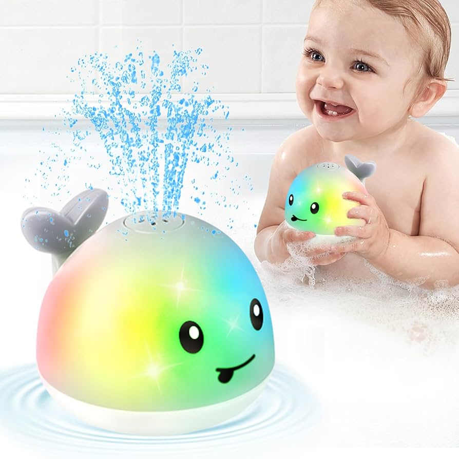 Whale Shaped Bath Toy - Make Bath Time Fun