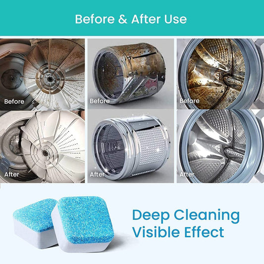 Deep Clean Your Washing Machine – Powerful Cleaning Tablets
