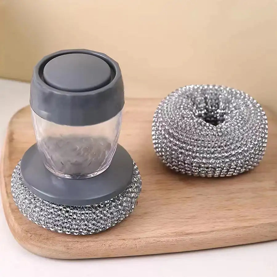 Soap Dispensing Dish Scrubber