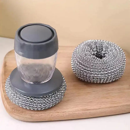 Soap Dispensing Dish Scrubber