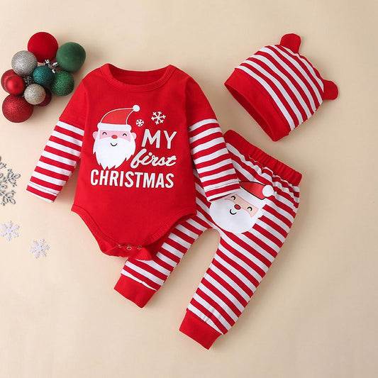 cozy, picture-perfect Christmas outfit for your little one
