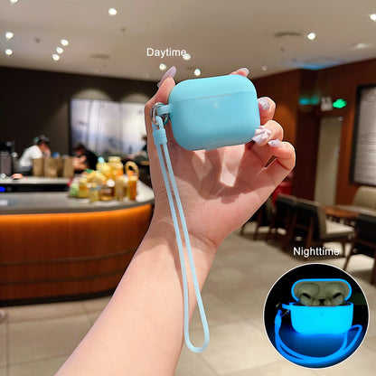 Luxury Neon AirPods 2  Pro Case with Strap – Stylish & Protective