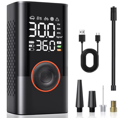 Portable Tire Inflator & Power Bank