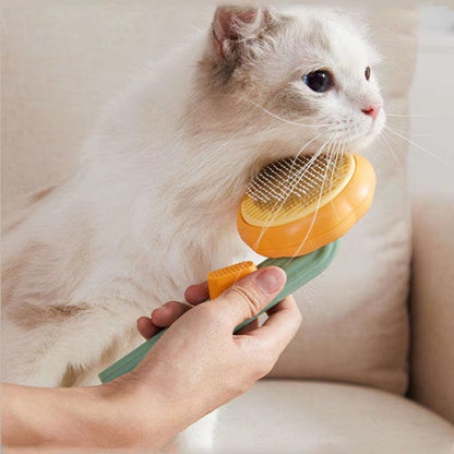 Self-Cleaning Pet Grooming Brush