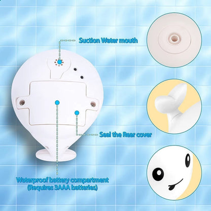 Whale Shaped Bath Toy - Make Bath Time Fun