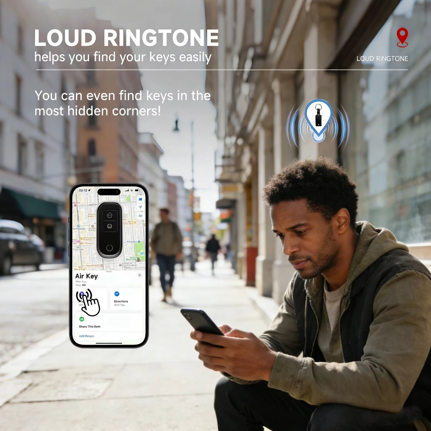 Smart Anti-Loss Keychain