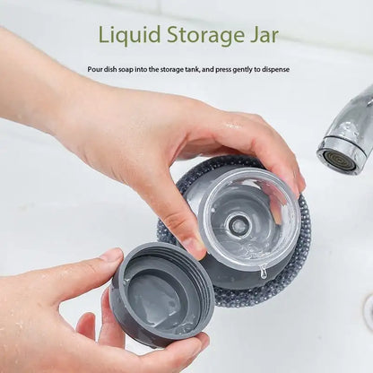 Soap Dispensing Dish Scrubber